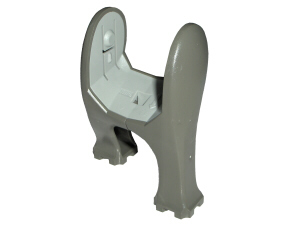 Animal Body Part, Dinosaur, Legs Long [Plain] in Dark Gray