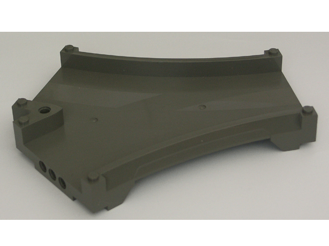 Track System, Y-shaped Track 18 x 16 x 2 in Dark Gray