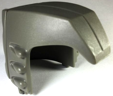 Large Figure Helmet (Kek Powerizer) in Dark Gray