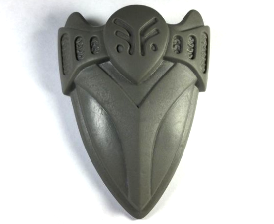 Large Figure Torso Cover, Armor (Tager) in Dark Gray