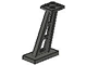 Support 2 x 4 x 5 Stanchion Inclined [5mm wide posts] in Dark Gray