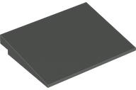 Brick Sloped 10° 6 x 8 in Dark Gray
