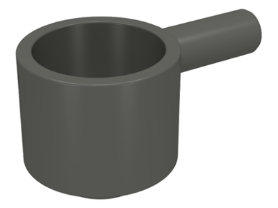 Equipment Saucepan in Dark Gray