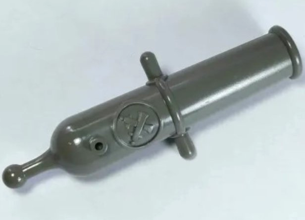 Weapon Cannon Non Shooting in Dark Gray