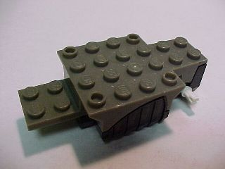 Motor, Rechargeable 4 x 8 x 1 2/3 (Track System) in Dark Gray