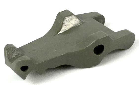 Animal Body Part, Alligator / Crocodile / Dragon Upper Jaw / Dinosaur Tongue in Dark Gray
