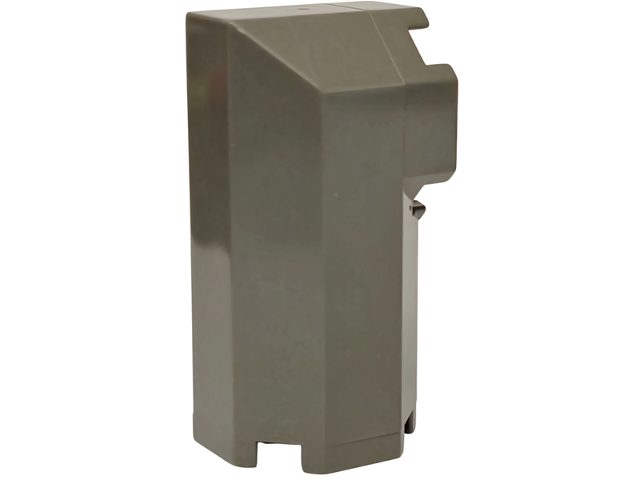 Brick Special Octagonal 2 x 2 x 3 1/3 Corner in Dark Gray