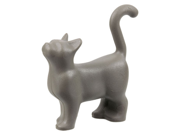 Animal, Cat, Standing [Plain] in Dark Gray