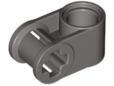 Technic Axle and Pin Connector Perpendicular in Dark Gray