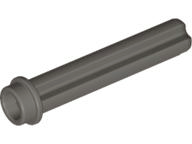 Technic Axle 3 with Stud in Dark Gray