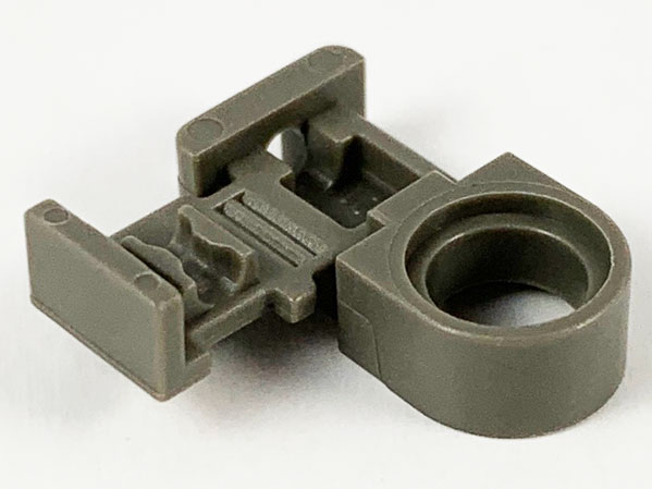 Technic Flex Cable End with Pin Connection in Dark Gray