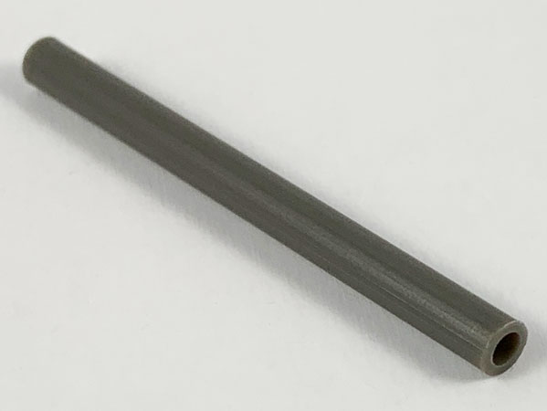 Hose Rigid 3mm D. 5L / 4.0cm in Dark Gray