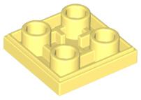 Tile Special 2 x 2 Inverted in Bright Light Yellow