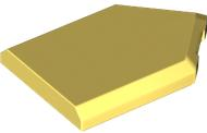 Tile Special 2 x 3 Pentagonal in Bright Light Yellow