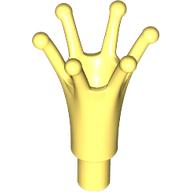 Headwear Accessory Crown Long with Bar in Bright Light Yellow