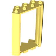 Door Frame 4 x 4 x 6 Corner in Bright Light Yellow
