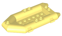 Boat / Rubber Raft / Dinghy 6 x 10 in Bright Light Yellow