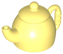 Duplo Teapot [Plain] in Bright Light Yellow