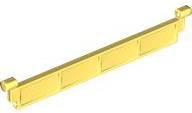 Garage Roller Door Section without Handle in Bright Light Yellow