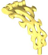 Ghost Effect with Bar in Bright Light Yellow