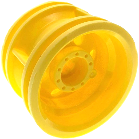 Wheel 30.4 x 20 without Pinholes, with Reinforced Rim in Bright Light Yellow