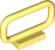 Bar 1 x 4 x 2 in Bright Light Yellow
