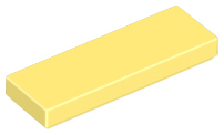 Tile 1 x 3 in Bright Light Yellow