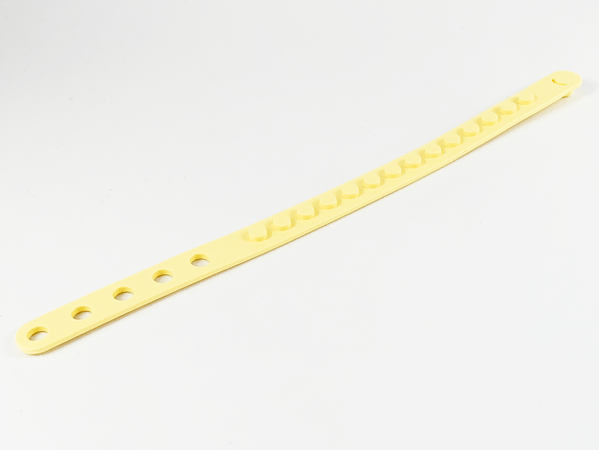 DOTS Bracelet 1 Stud Wide in Bright Light Yellow