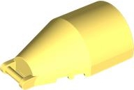 Windscreen 7 x 4 x 2 Round with Handle in Bright Light Yellow