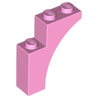 Brick Arch 1 x 3 x 3 [Gothic] in Bright Pink