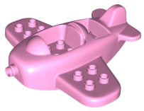 Duplo Airplane 12 x 10 x 4 in Bright Pink