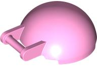 Windscreen 4 x 4 x 1 2/3 Canopy Half Sphere with Handle in Bright Pink