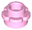 Plant, Flower, Plate Round 1 x 1 with 5 Petals in Bright Pink