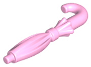 Equipment Umbrella Folded in Bright Pink