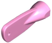 Equipment Oar / Paddle End in Bright Pink