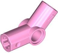 Technic Axle and Pin Connector Angled #4 - 135° in Bright Pink
