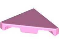 Tile 45° Cut 2 x 2 (Triangle) in Bright Pink