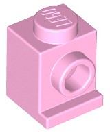 Brick Special 1 x 1 with Headlight in Bright Pink