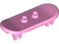 Sports Skateboard with Trolley Wheel Holders in Bright Pink
