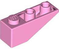Brick Sloped Inverted 33° 3 x 1 with Internal Stopper and No Front Stud Connection in Bright Pink