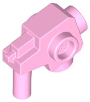 Weapon Gun / Blaster with Studs on Side in Bright Pink