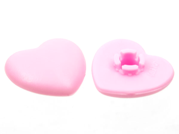 Clikits Icon, Heart 2 x 2 Large with Pin in Bright Pink
