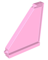 Duplo Building Roof Support in Bright Pink