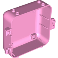 Pod, Square 3 x 8 x 6 2/3 [Female] in Bright Pink