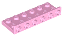 Bracket 2 x 6 - 1 x 6 Inverted in Bright Pink