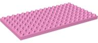 Duplo Plate 8 x 16 in Bright Pink