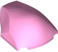 Large Figure Face 4 x 5 x 1 2/3 [PLAIN] in Bright Pink