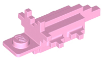 Animal Body Part, Axolotls (Fish) Body in Bright Pink