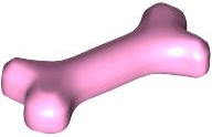 Animal Body Part, Dog Bone [Short] in Bright Pink