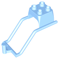 Duplo Horse Harness in Bright Light Blue